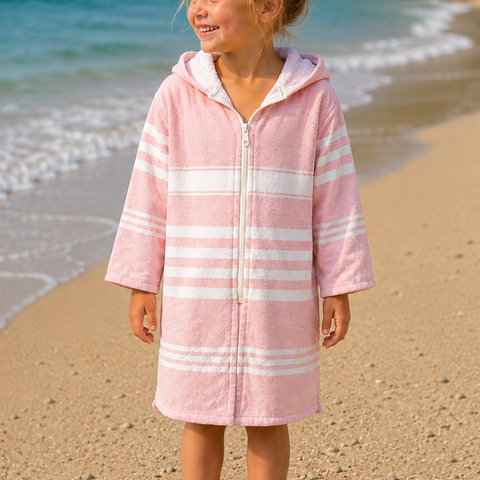 Kids Hooded Ponchos
