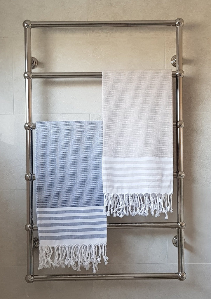 Image of Weave Towels on Towel Rail