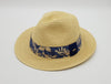 Bermuda Safari Hat with Floral Blue Band